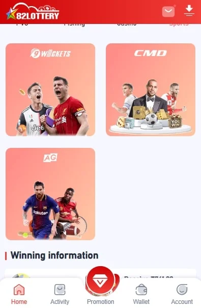 play sports games 82lottery